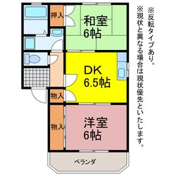 グリシーナの物件間取画像